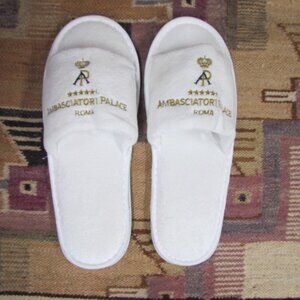 Rome Hotel &‎ Spa Slippers Vintage Roma AR Ambasciatori Palace